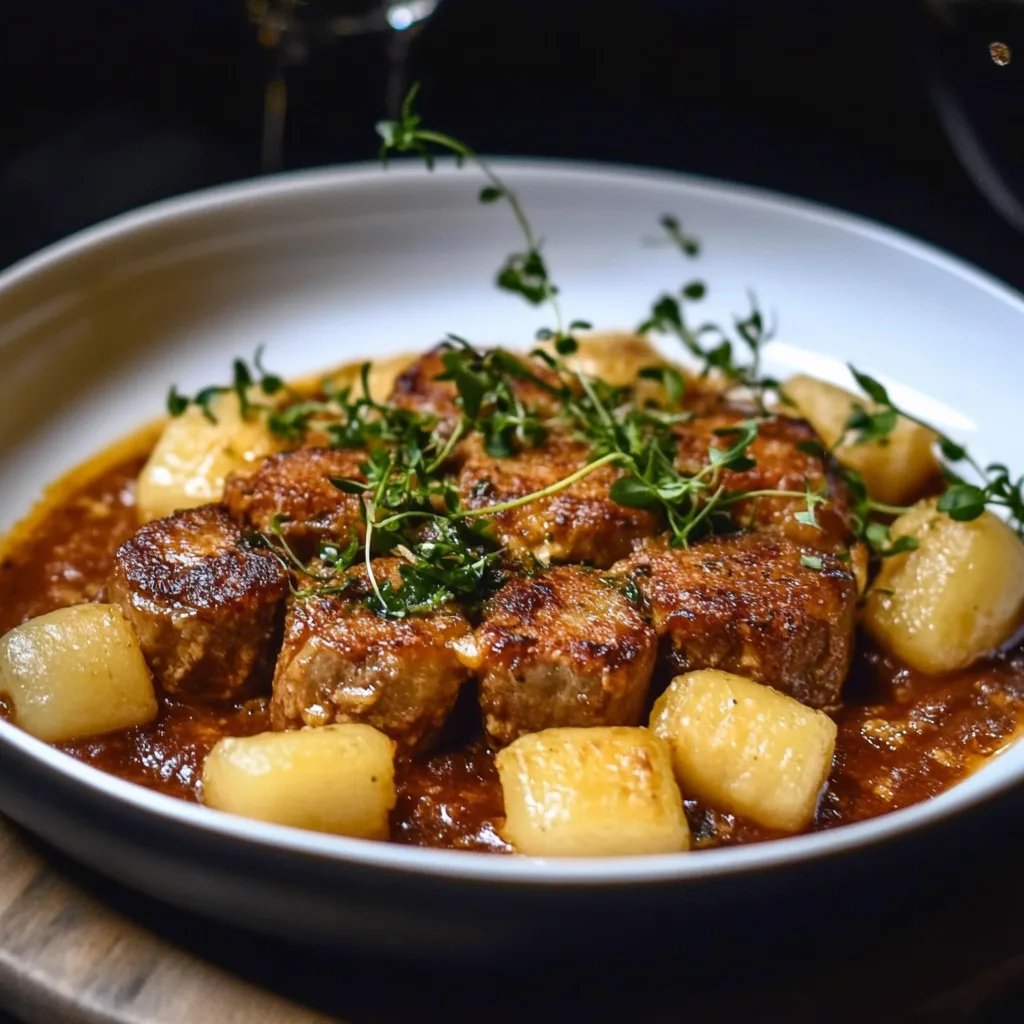 Kroketten Auflauf mit Hackfleisch