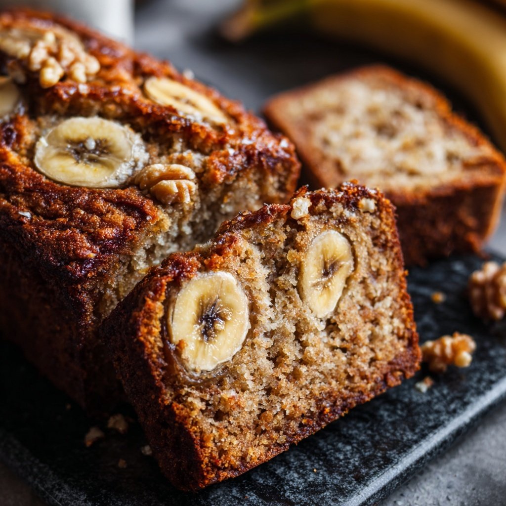 Klassisches Bananenbrot Delight