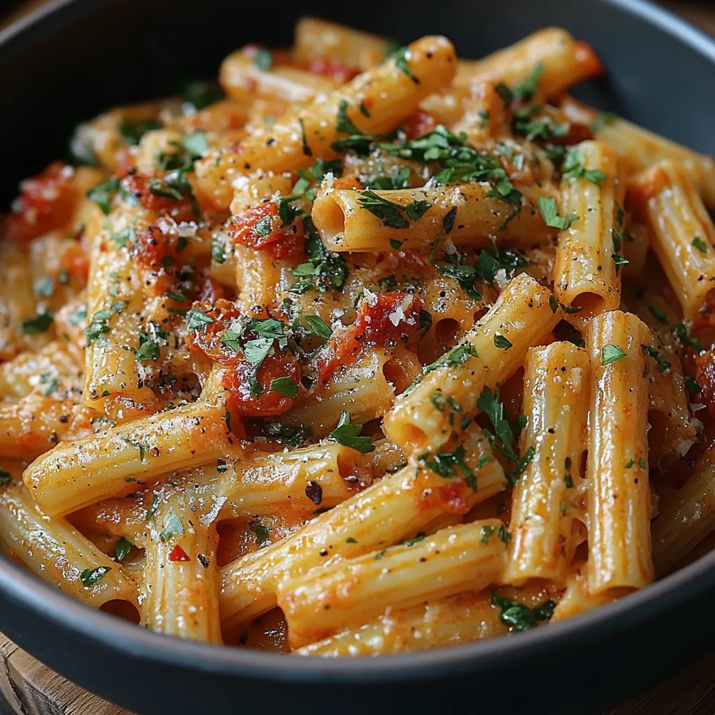 <p>Cremige Pasta mit getrockneten Tomaten: Ein Unglaubliches Ultimatives Rezept</p>