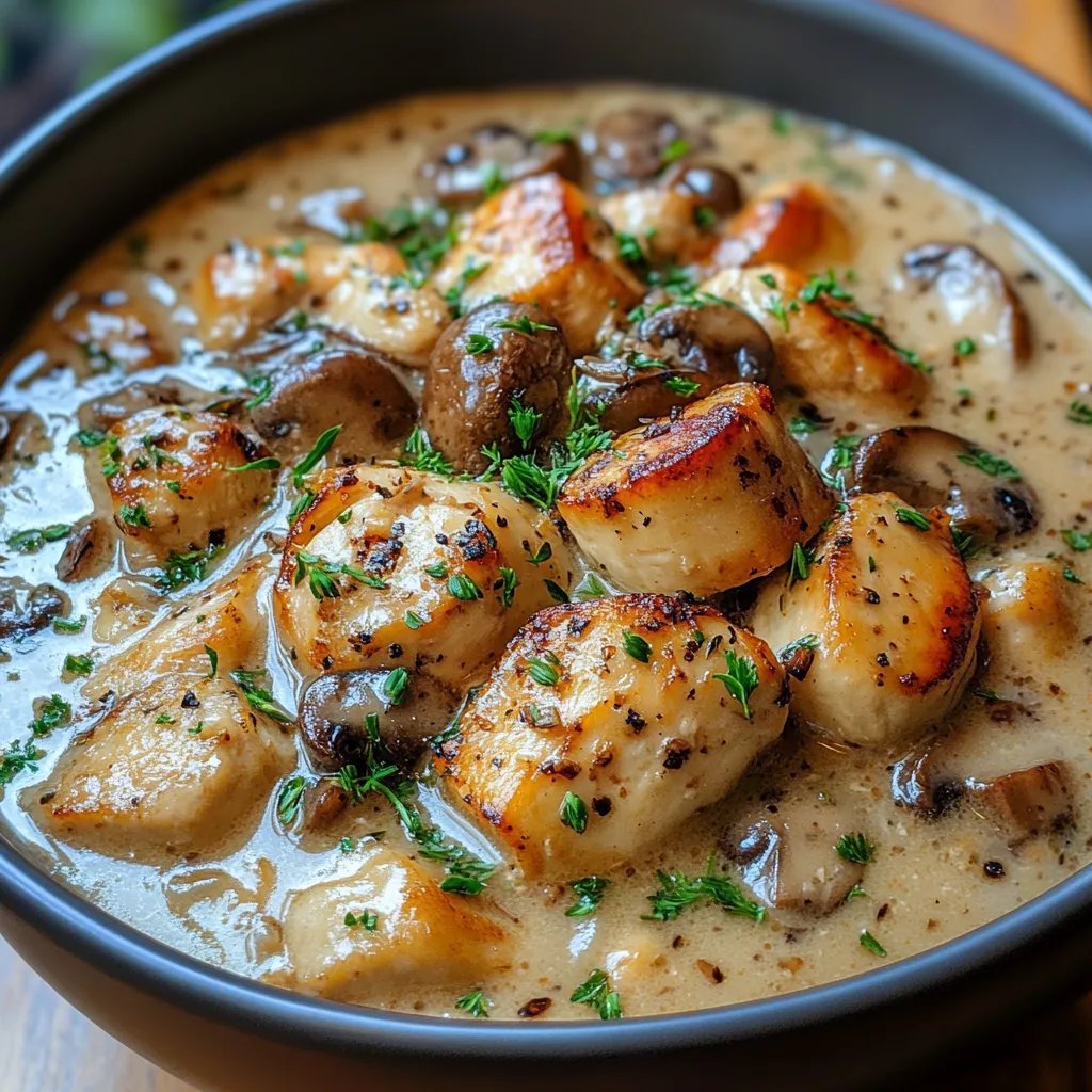 Cremige Hähnchen-Wildreis-Suppe mit Pilzen: Ein Unglaubliches Ultimatives Rezept