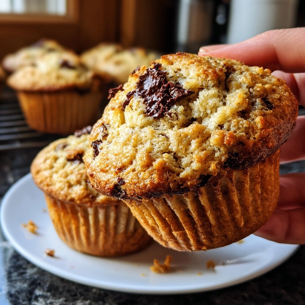 Bananen Muffins Mit Schokostückchen