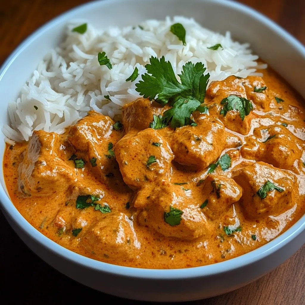 Einfaches Butter Chicken