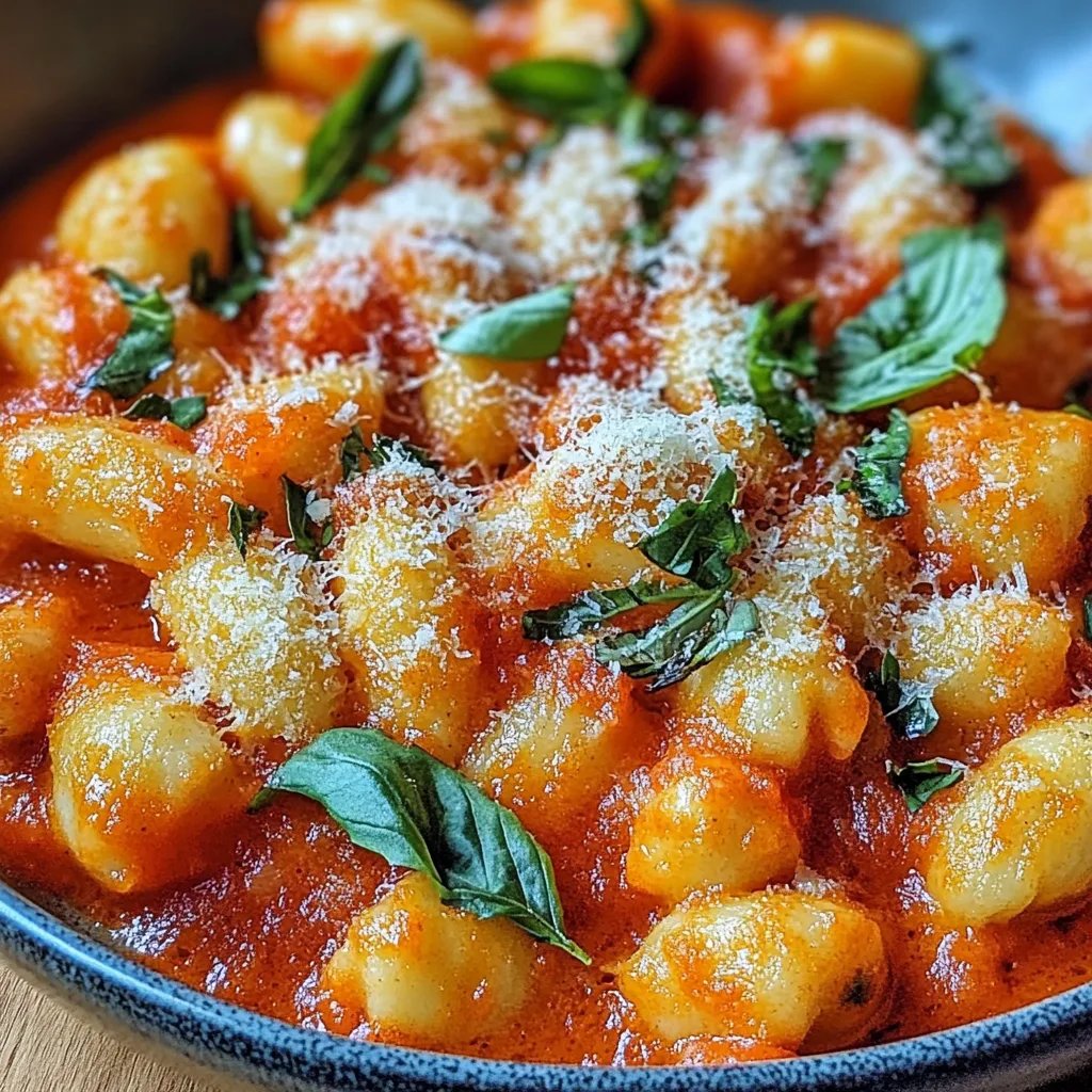 Einfacher Gnocchi-Tomaten-Auflauf