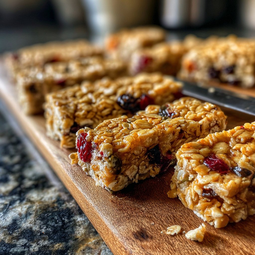 Hausgemachte Granola Riegel