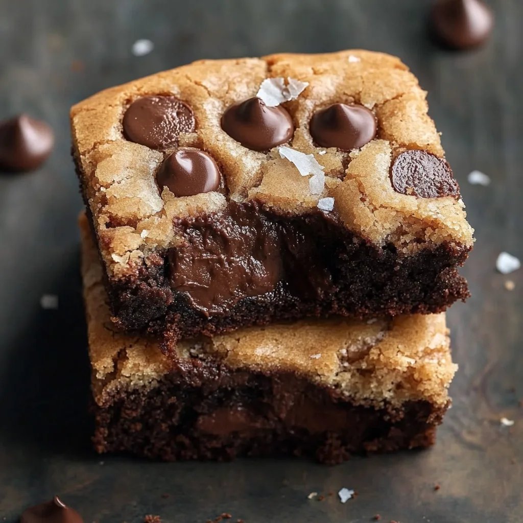 Brookies-Kekse – Browned Butter Blondie