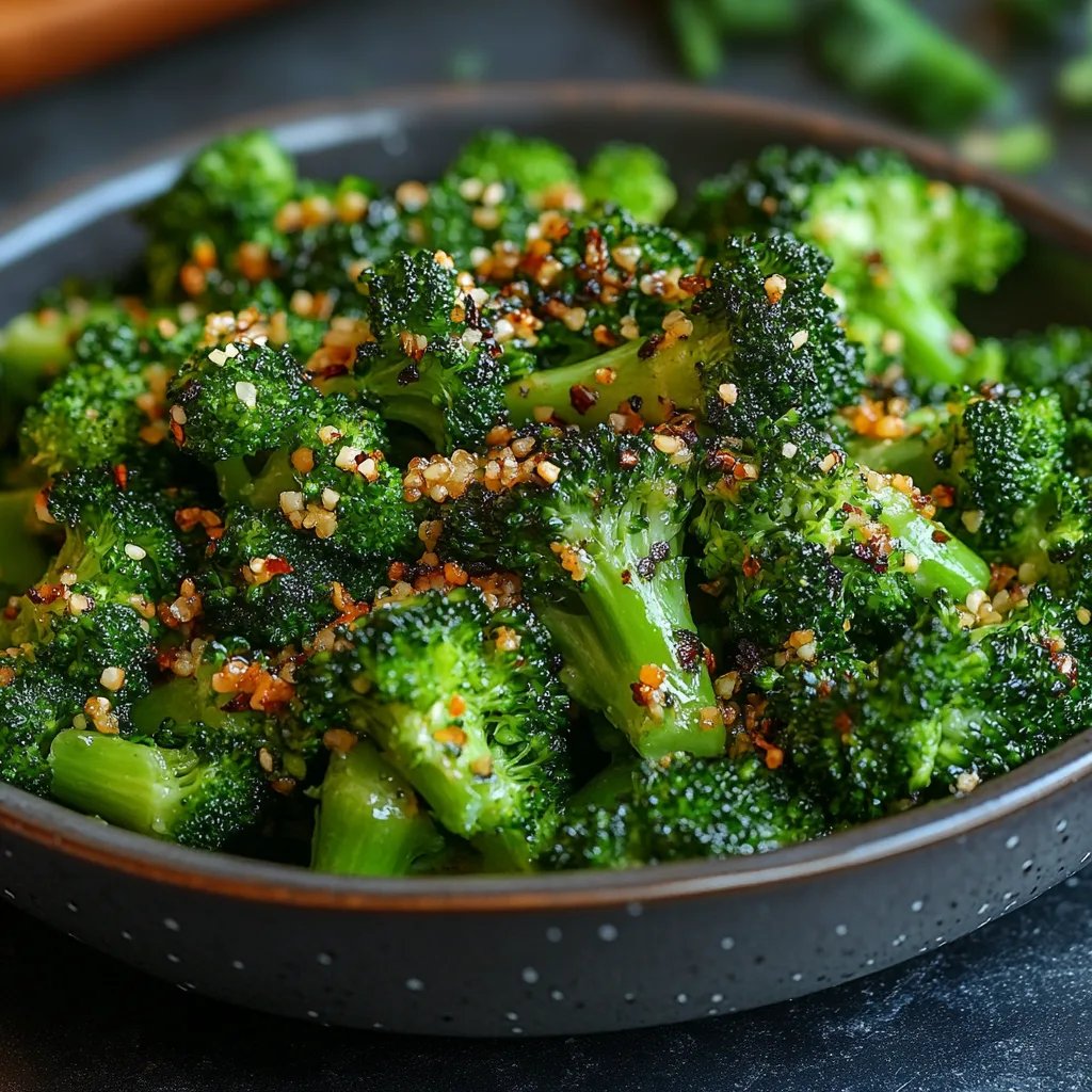 Knuspriger Knoblauch-Brokkoli aus der Heißluftfritteuse: Ein Unglaubliches Ultimatives Rezept