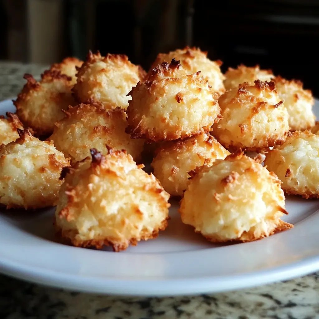 Blitzschnelle Low Carb Kokosmakronen