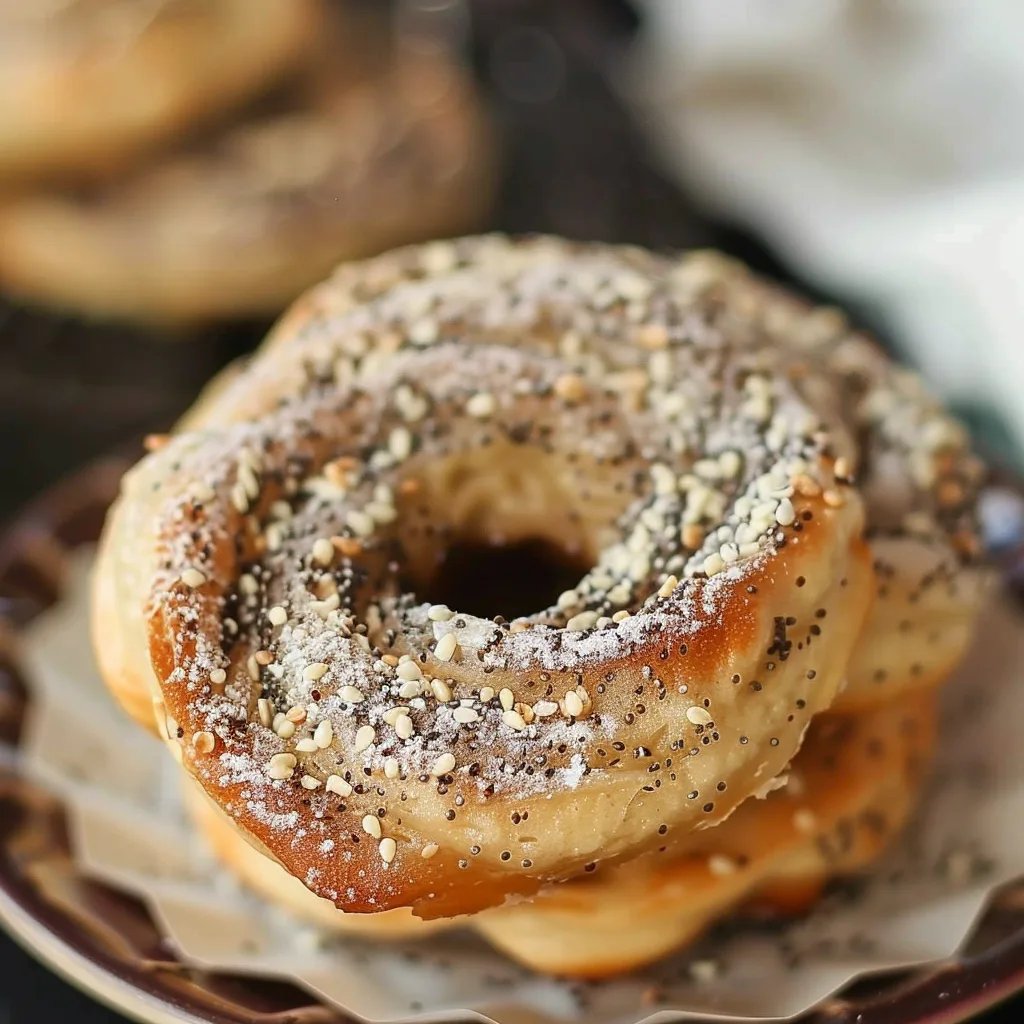 Mohn Marzipan Kringel