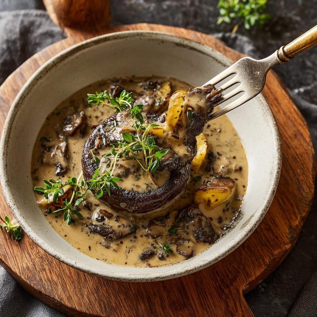 Schwarzwurzeln in Senfsauce