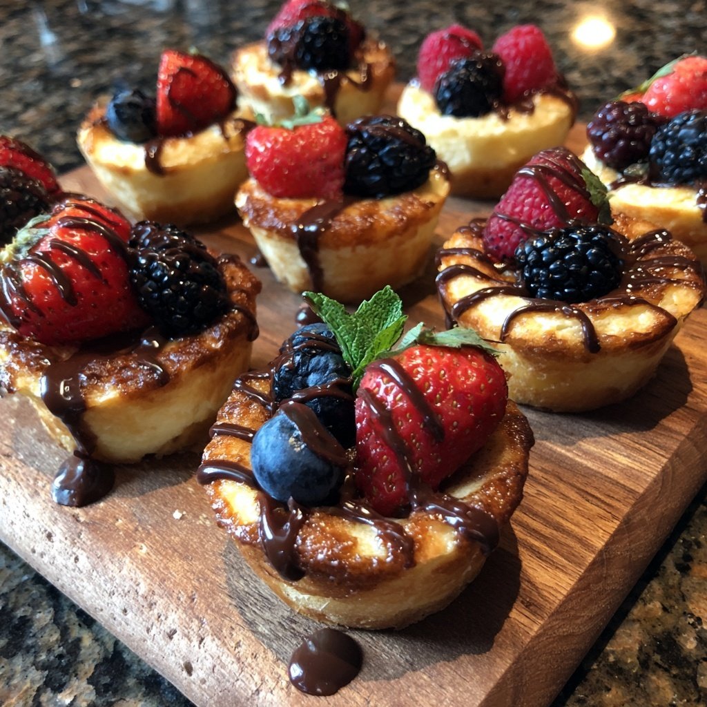 Schnelle Dessert-Teller für Feste