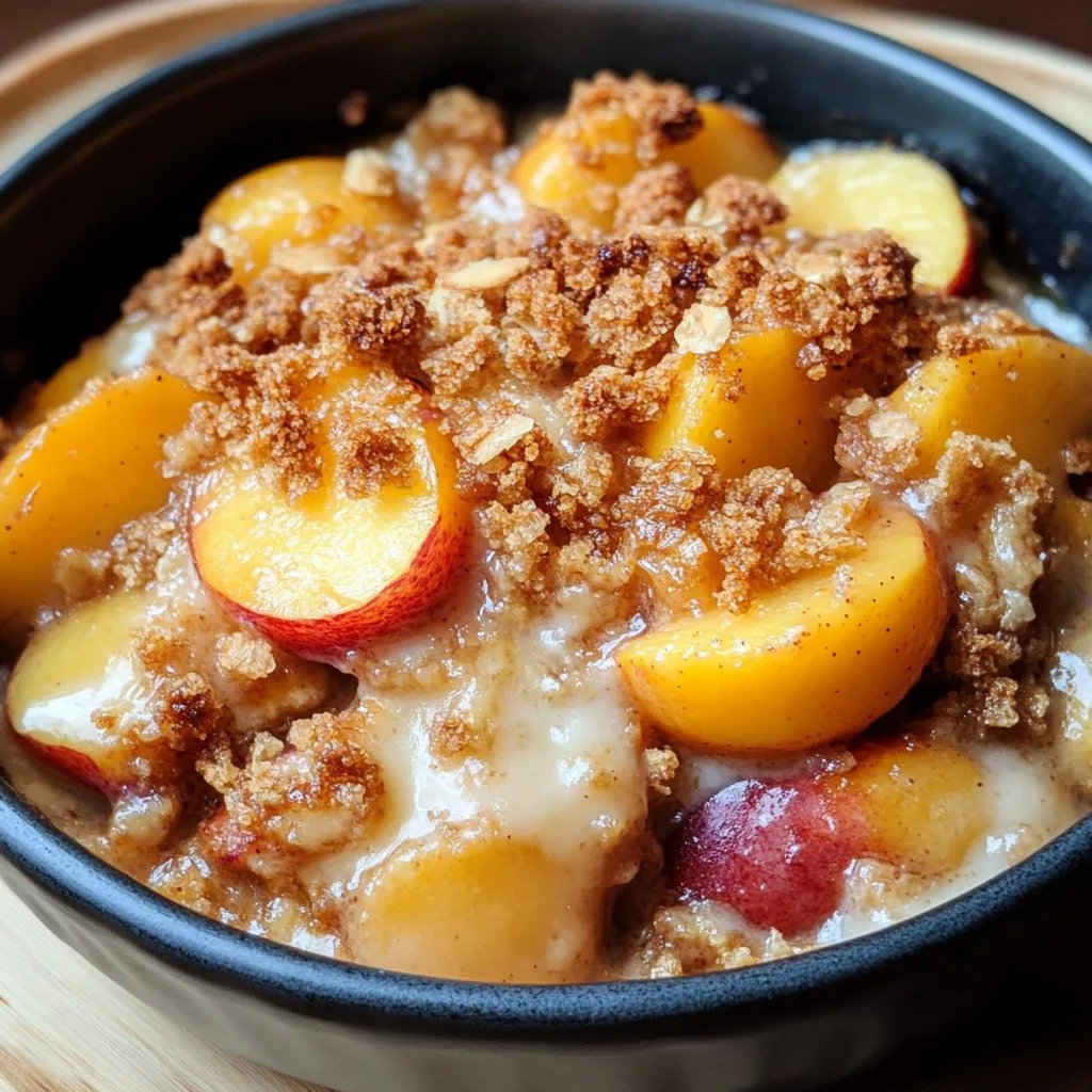 Gesundes Pfirsich-Crisp: Ein Unglaubliches Ultimatives Rezept für den Sommer