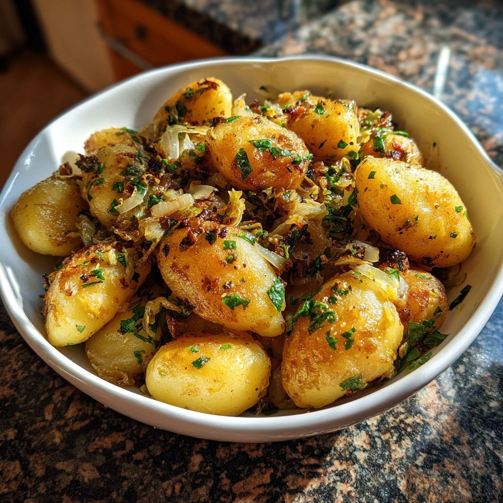 Spitzkohl mit Schupfnudeln