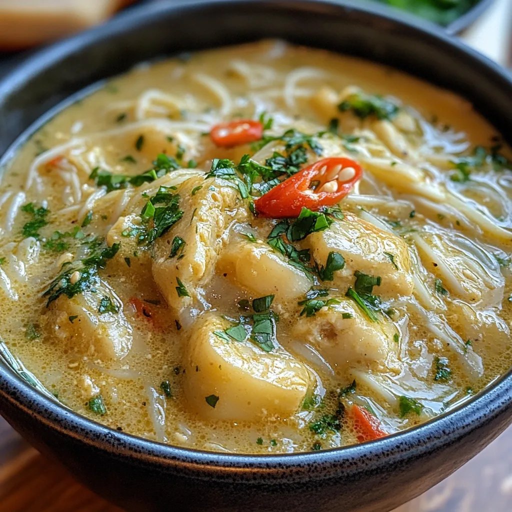 Thailändische grüne Currysuppe: Ein Unglaubliches Ultimatives Rezept für 5 Portionen