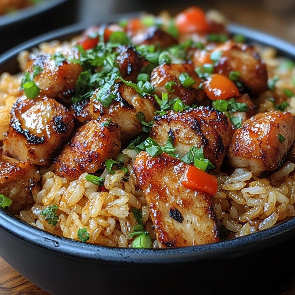 Karibisches Hähnchen mit Reis: Ein Unglaubliches Ultimatives Rezept für 4 Personen