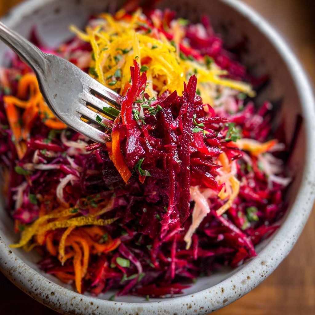 Radieschen Rote Bete Zitrus Wintersalat