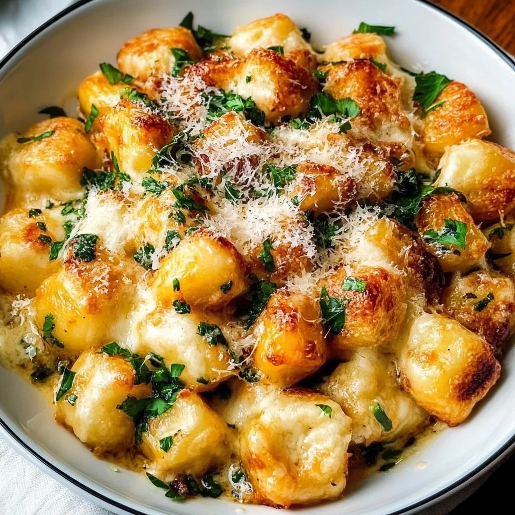 Die besten gebratenen Käse-Brokkoli-Gnocchi