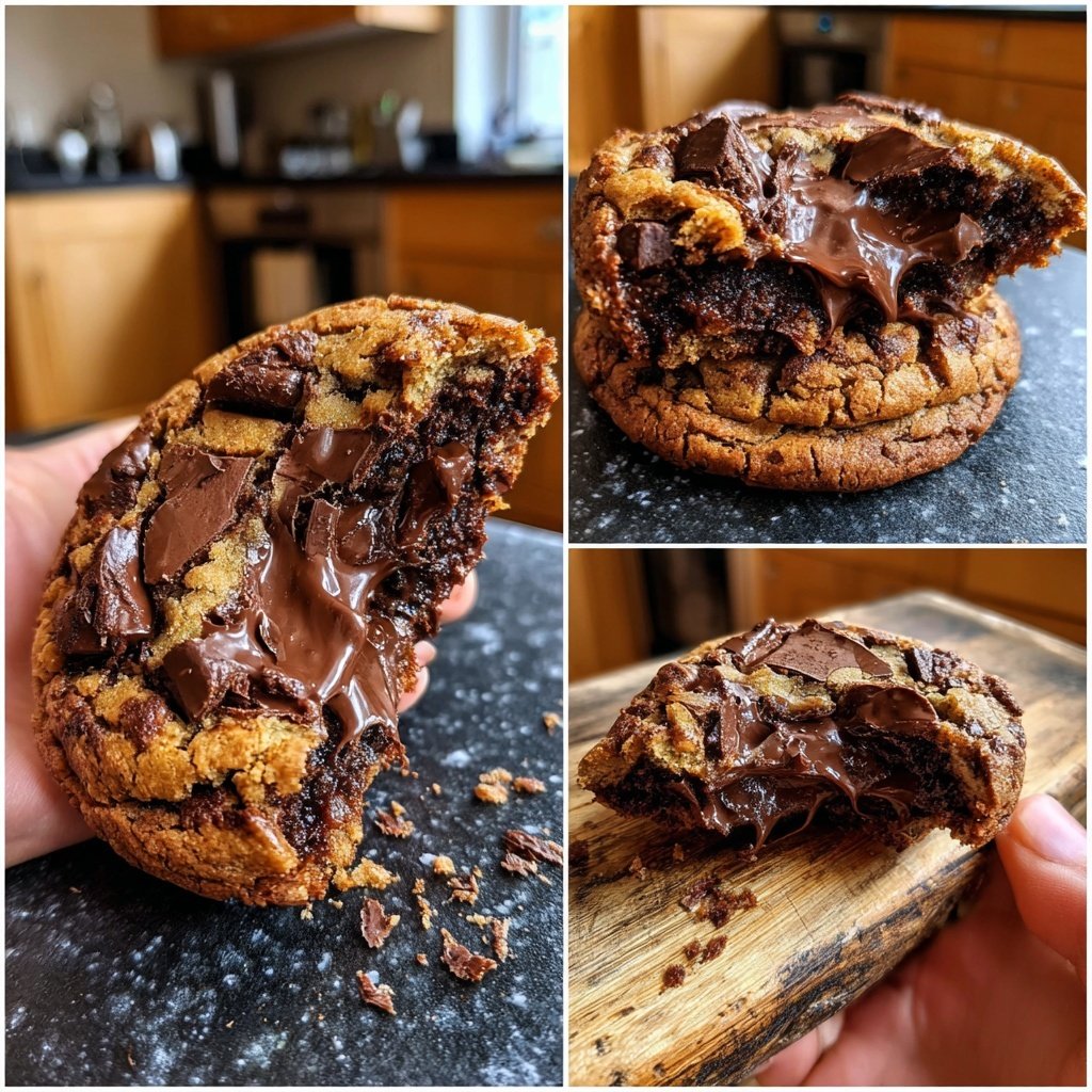 Doppelte Schokoladen Keksmischung