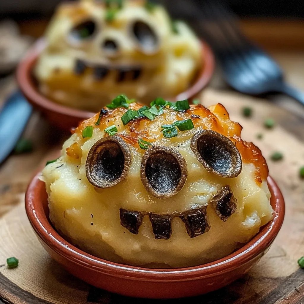 Spooky Skull Kartoffeln: Ein Unglaubliches Ultimatives Rezept für Halloween