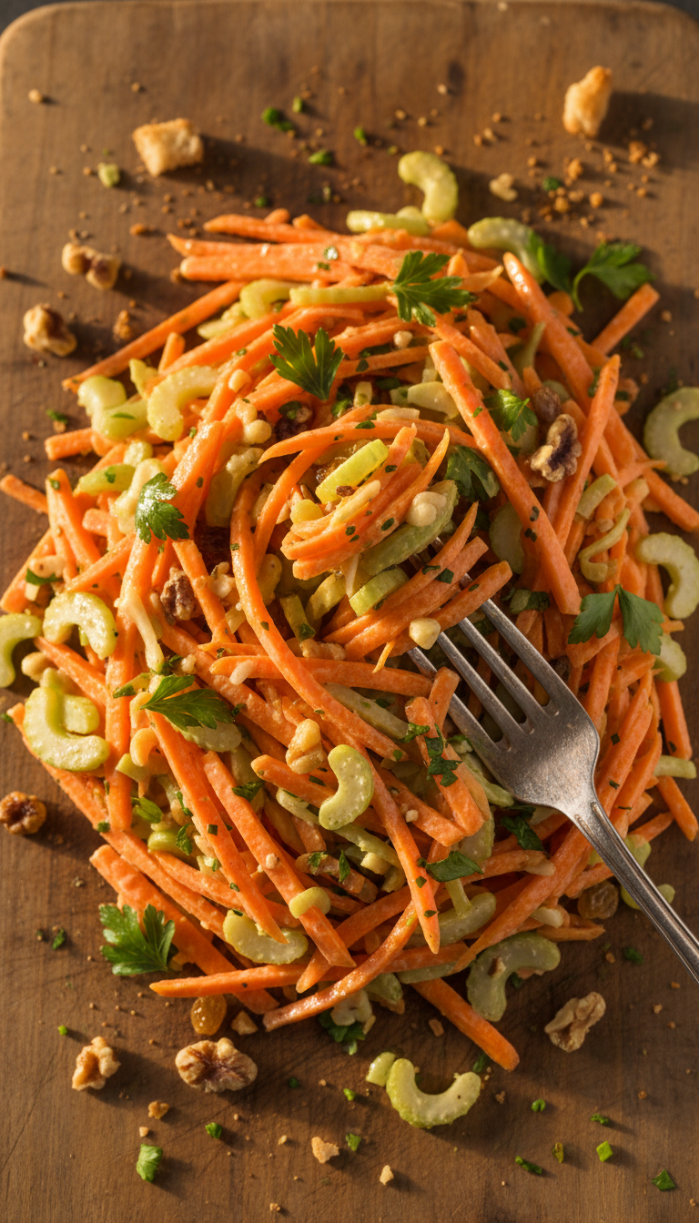 Sellerie Karotten Salat