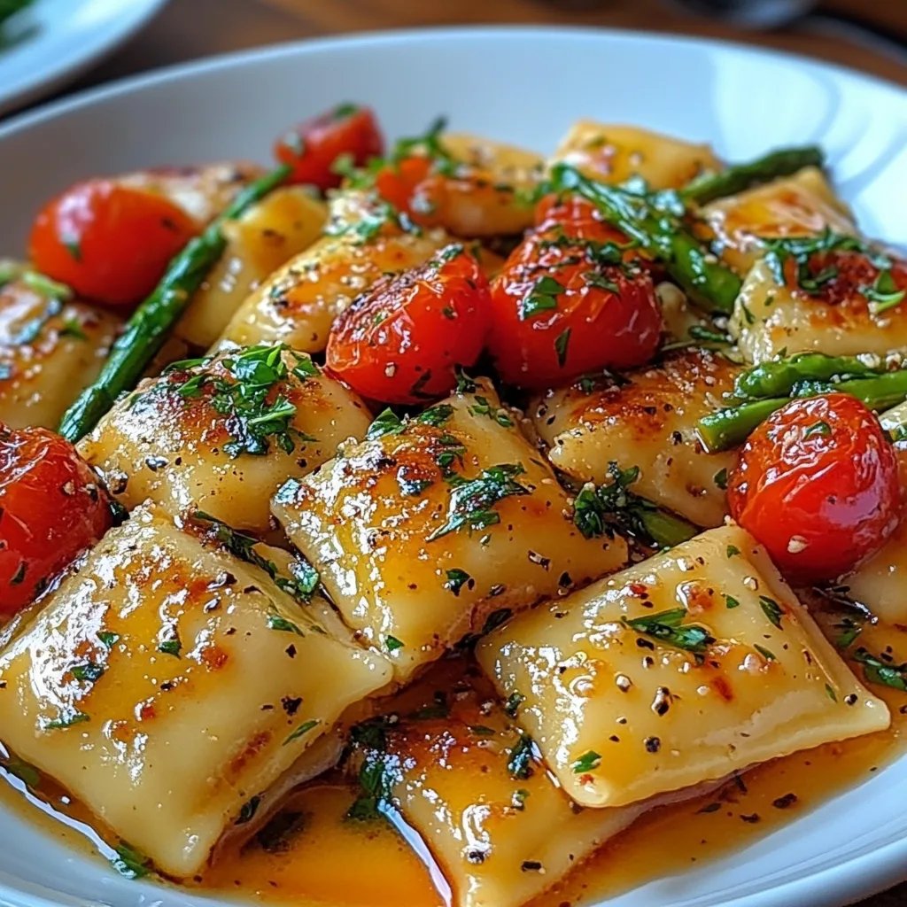 Ravioli mit Tomaten, Spargel und Knoblauch: Ein Unglaubliches Ultimatives Rezept