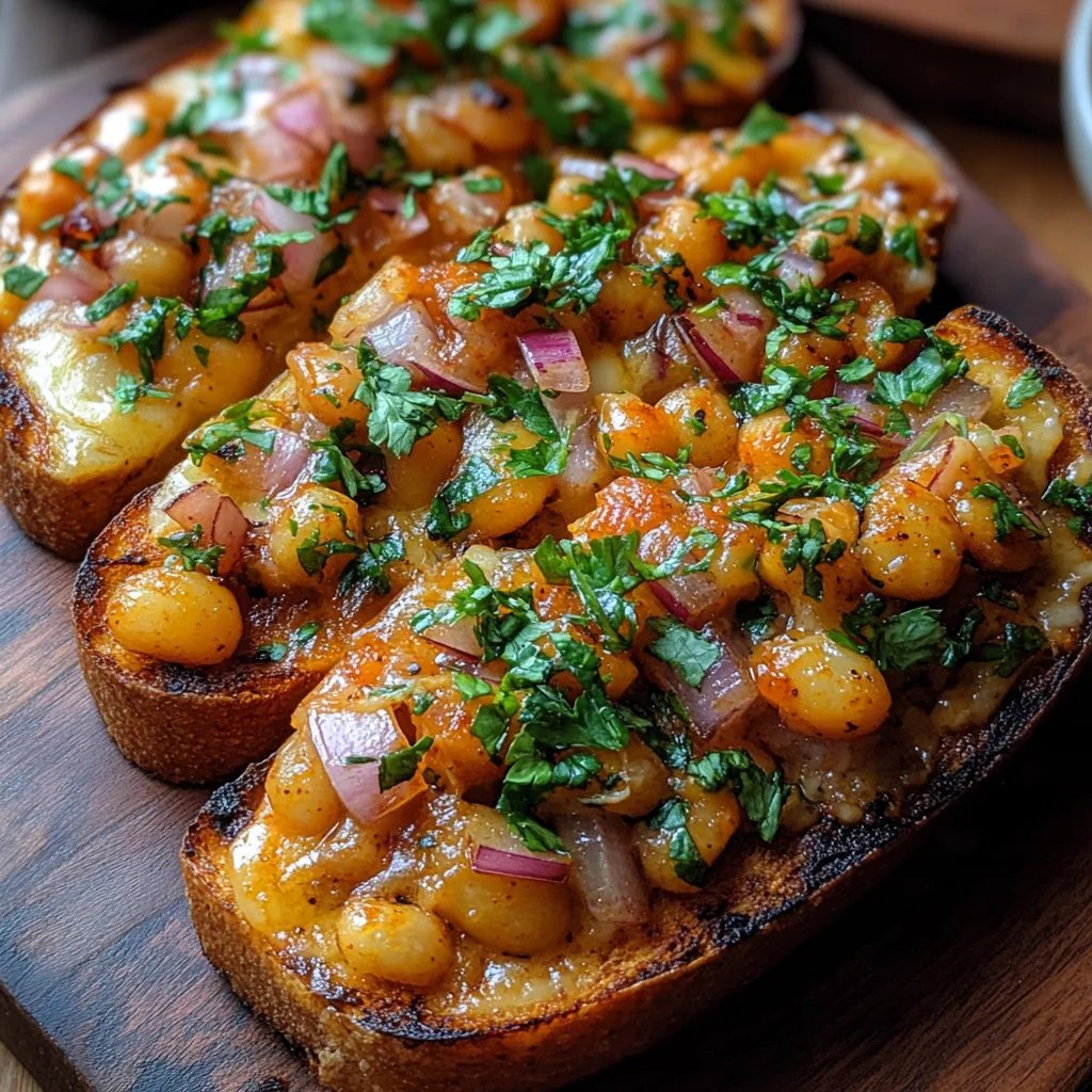 Würzige Bohnen mit Käse auf Toast: Ein Unglaubliches Ultimatives Rezept für 5 Personen
