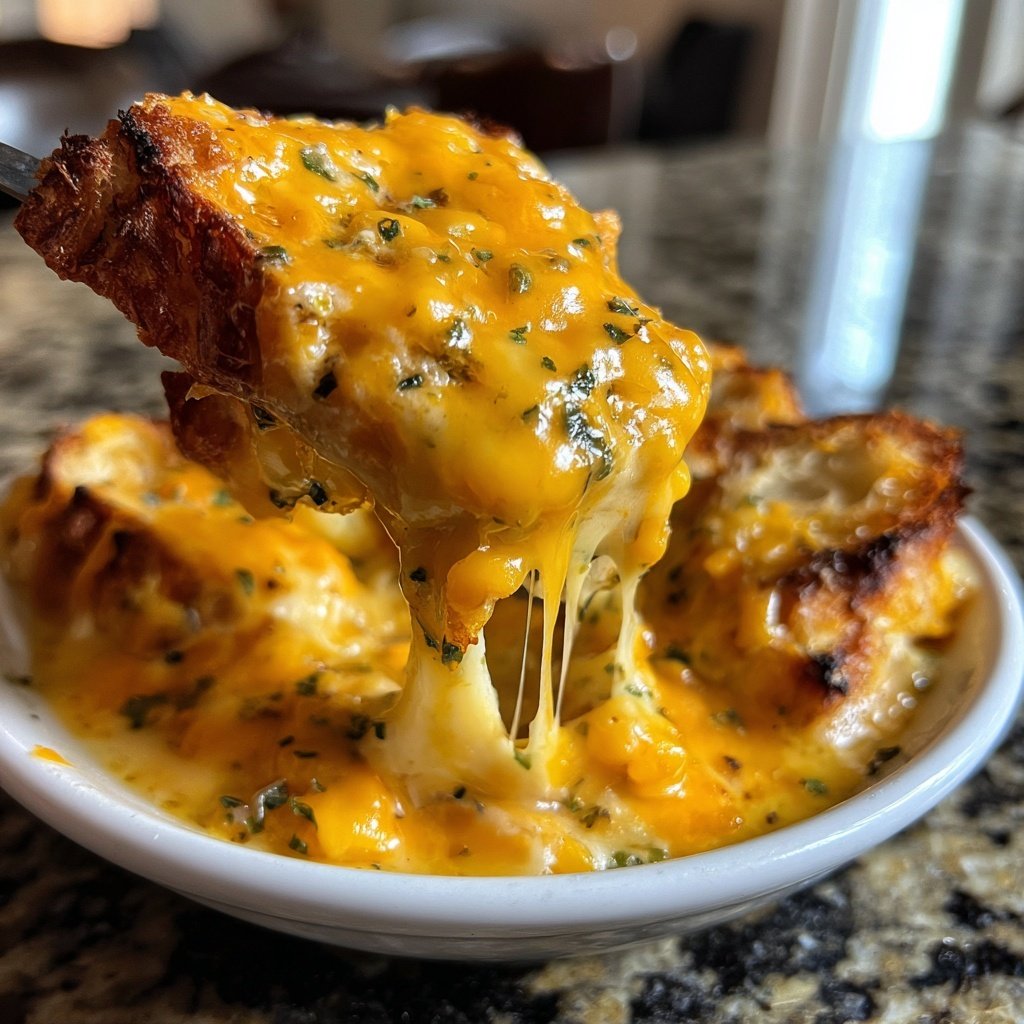 Cheddar Jalapeño Fondue Kreation