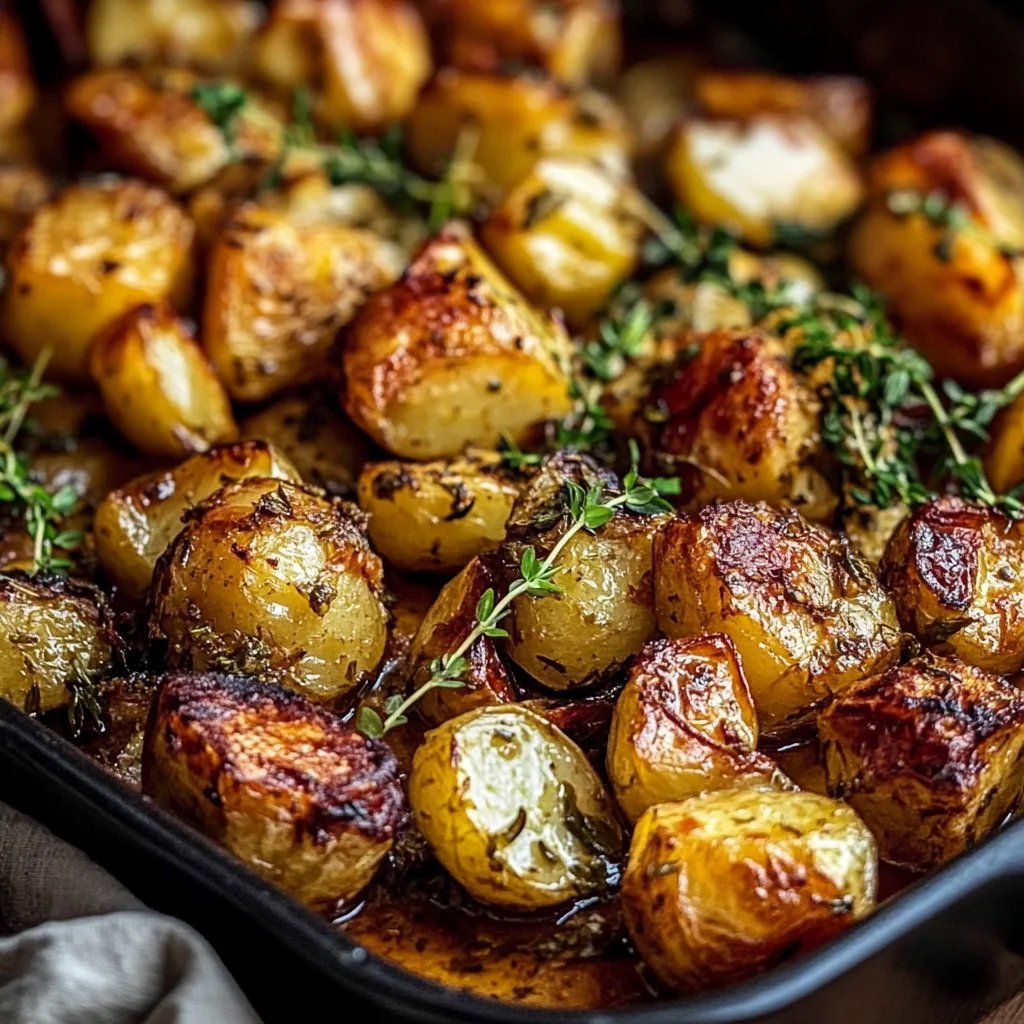 Ofen geröstete Süßkartoffeln und gerösteter Rosenkohl