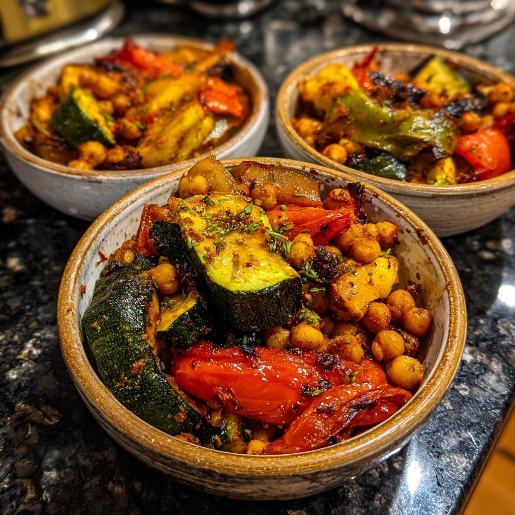 Harissa-Geröstete-Gemüse-Bowls