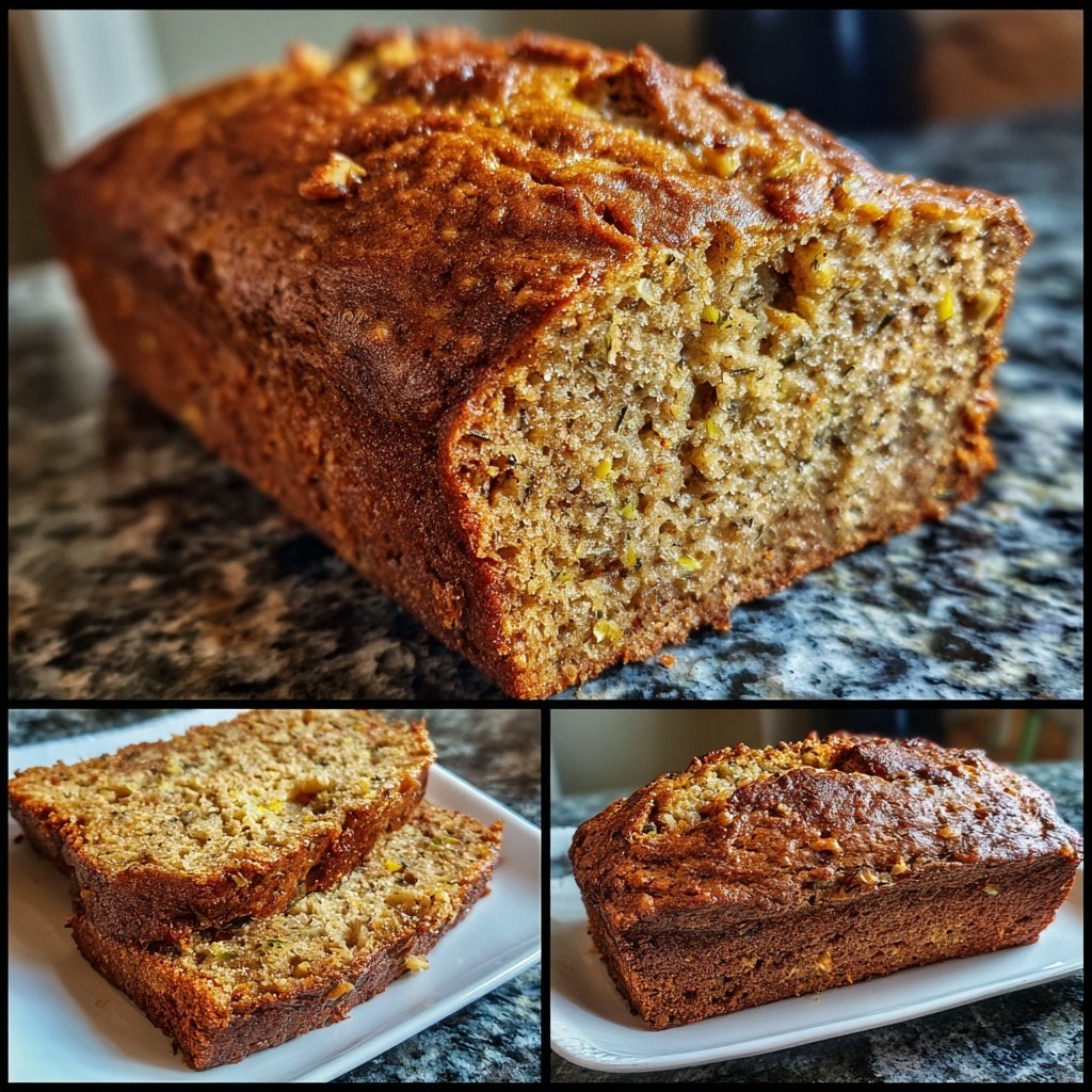 Zucchini Bananenbrot Überraschung