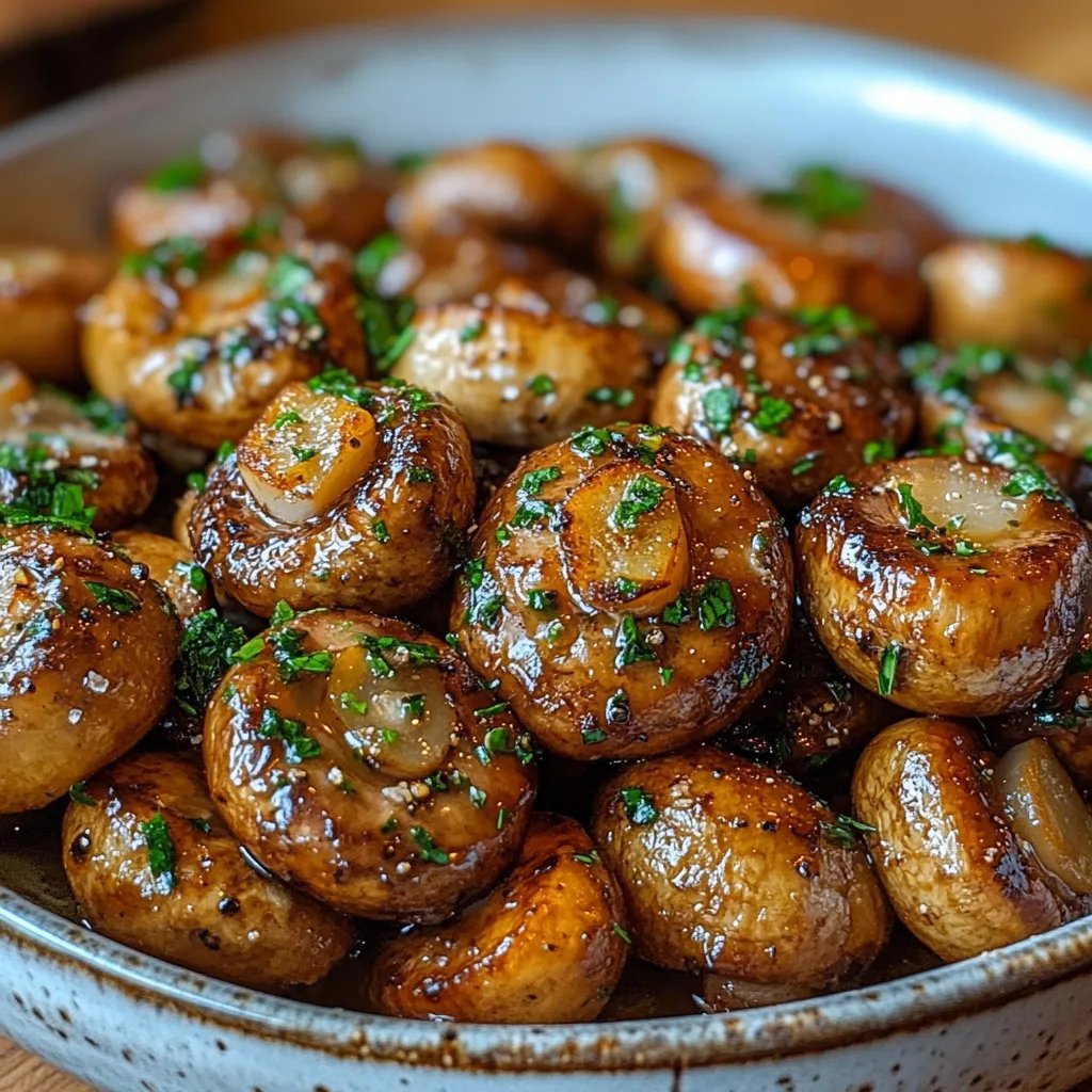 <p>Einfach im Ofen geröstete Knoblauch-Champignons: Ein unglaubliches ultimatives Rezept</p>