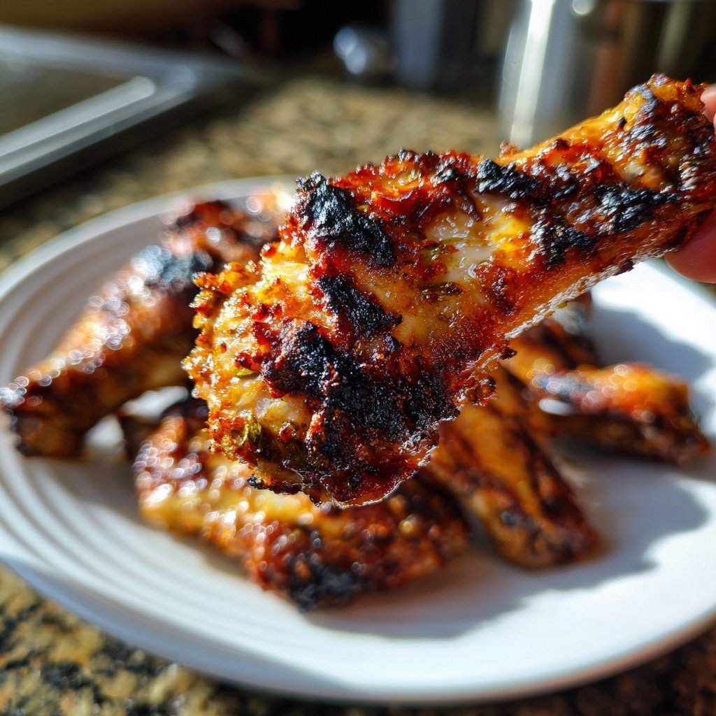 Gegrilltes Chili Limetten Hähnchen