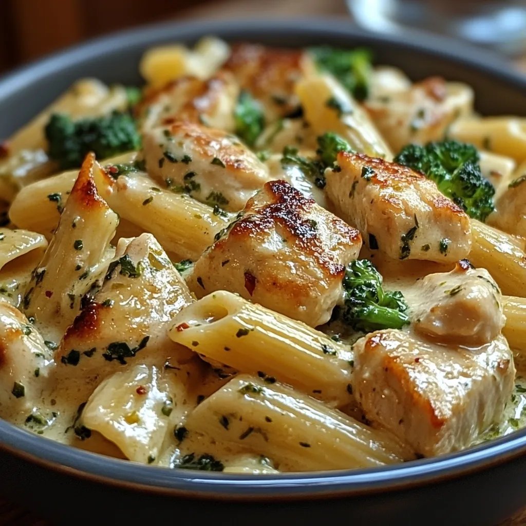 <p>Cremige Brokkoli-Hähnchen-Penne: Ein Unglaubliches Ultimatives Rezept für 4 Personen</p>
