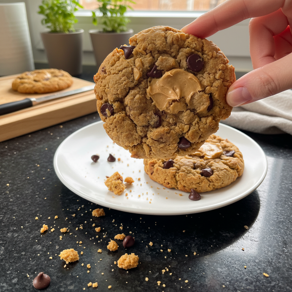 Erdnussbutter Keks Genuss