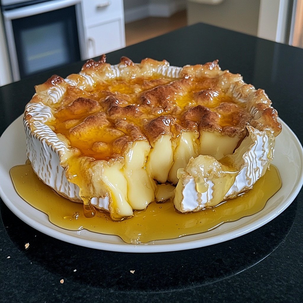 Gebackener Brie Honig Walnuss