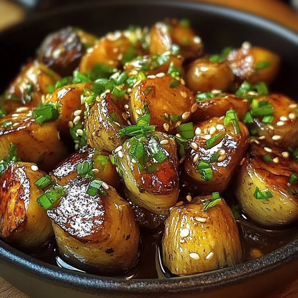 Asiatischer Rosenkohl aus dem Ofen