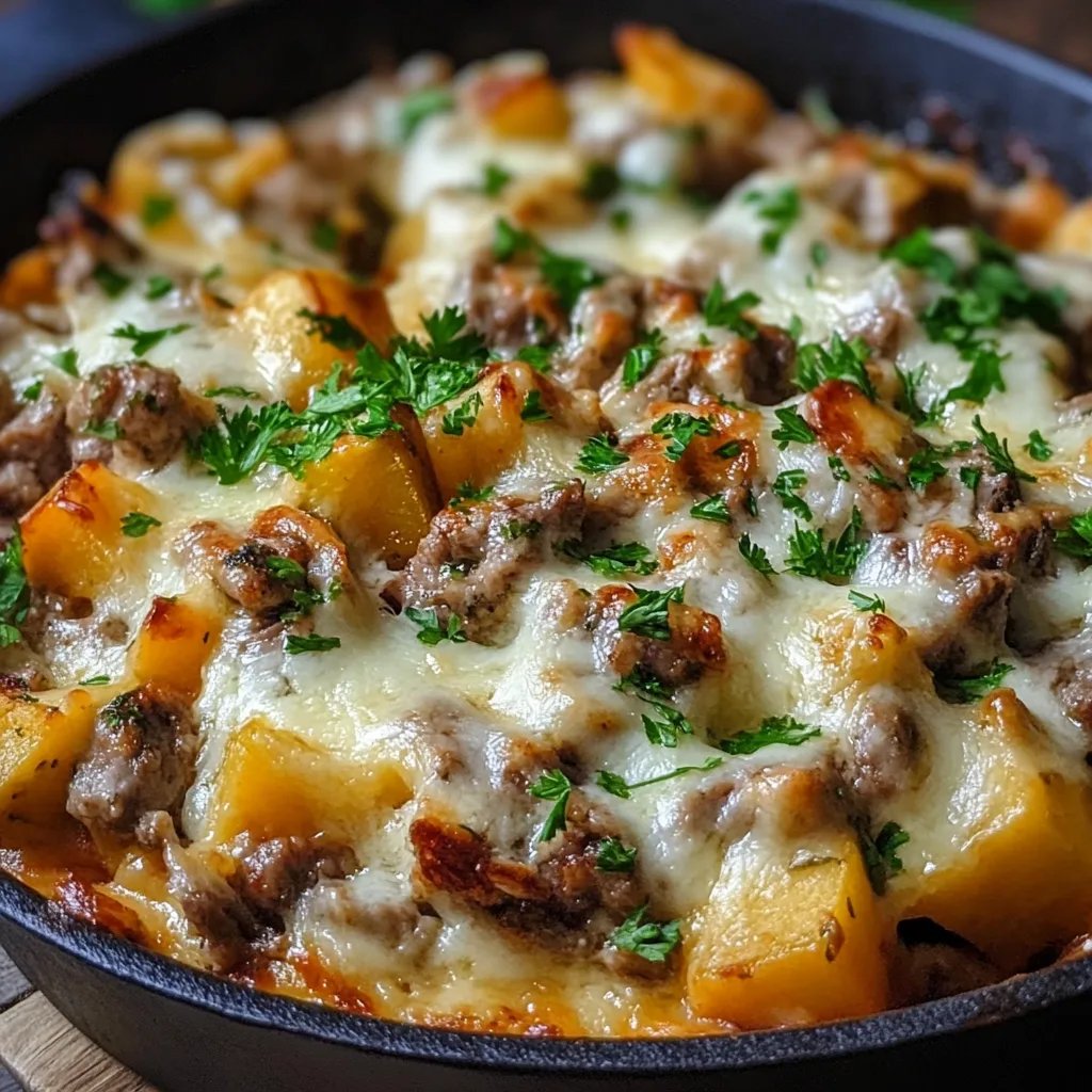 Süßkartoffel-Hackfleisch-Auflauf mit Feta: Ein Unglaubliches Ultimatives Rezept für 4 Portionen