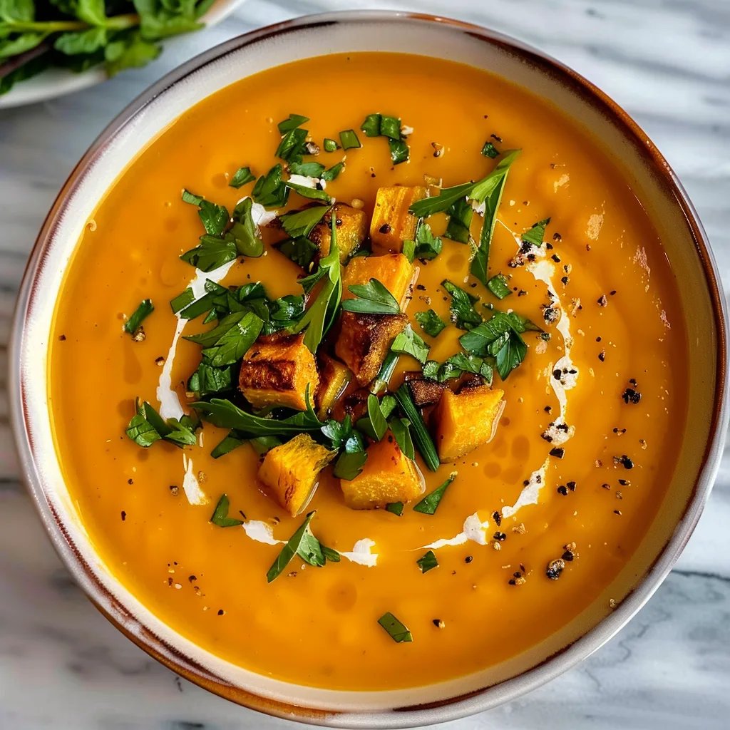 Süßkartoffel Suppe