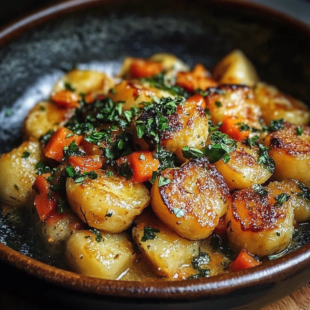 Herbstliche Gnocchi mit Kürbis und Gemüse