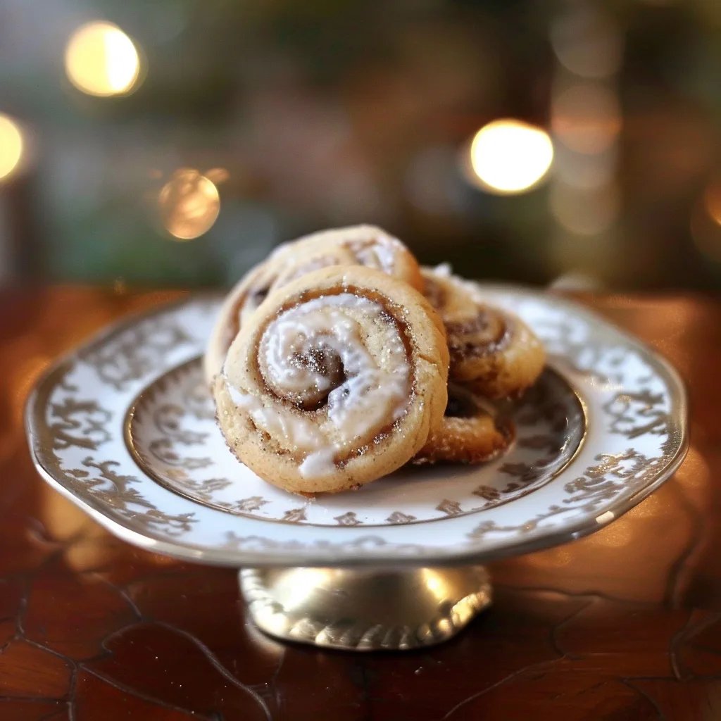 ZIMTSCHNECKENPLÄTZCHEN
