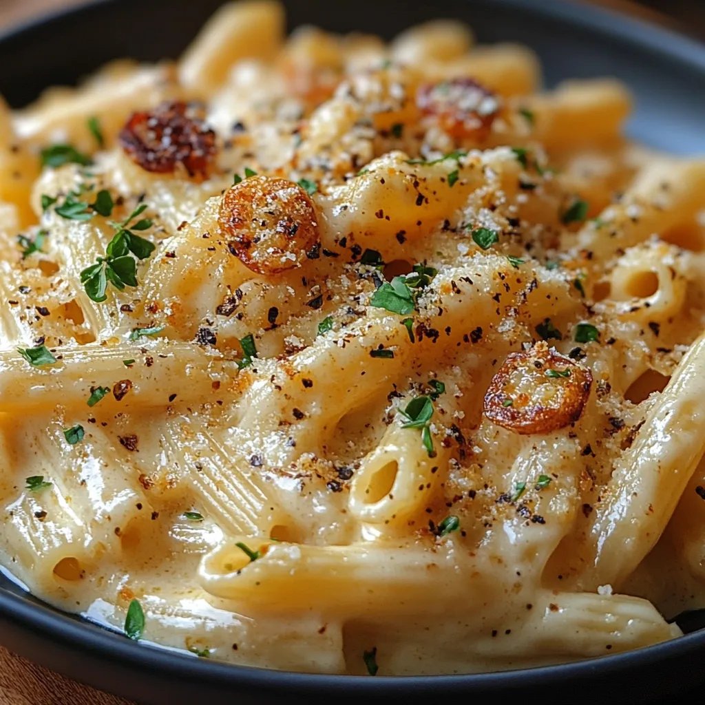 One-Pot Cremige Knoblauchpasta: Ein Unglaublich Ultimatives Rezept für 4 Personen