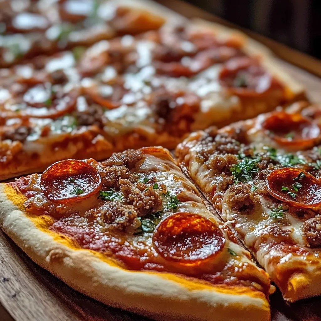 Pizza-Burger-Pie: Ein Unglaublich Ultimatives Rezept für 5-Sterne-Gourmets