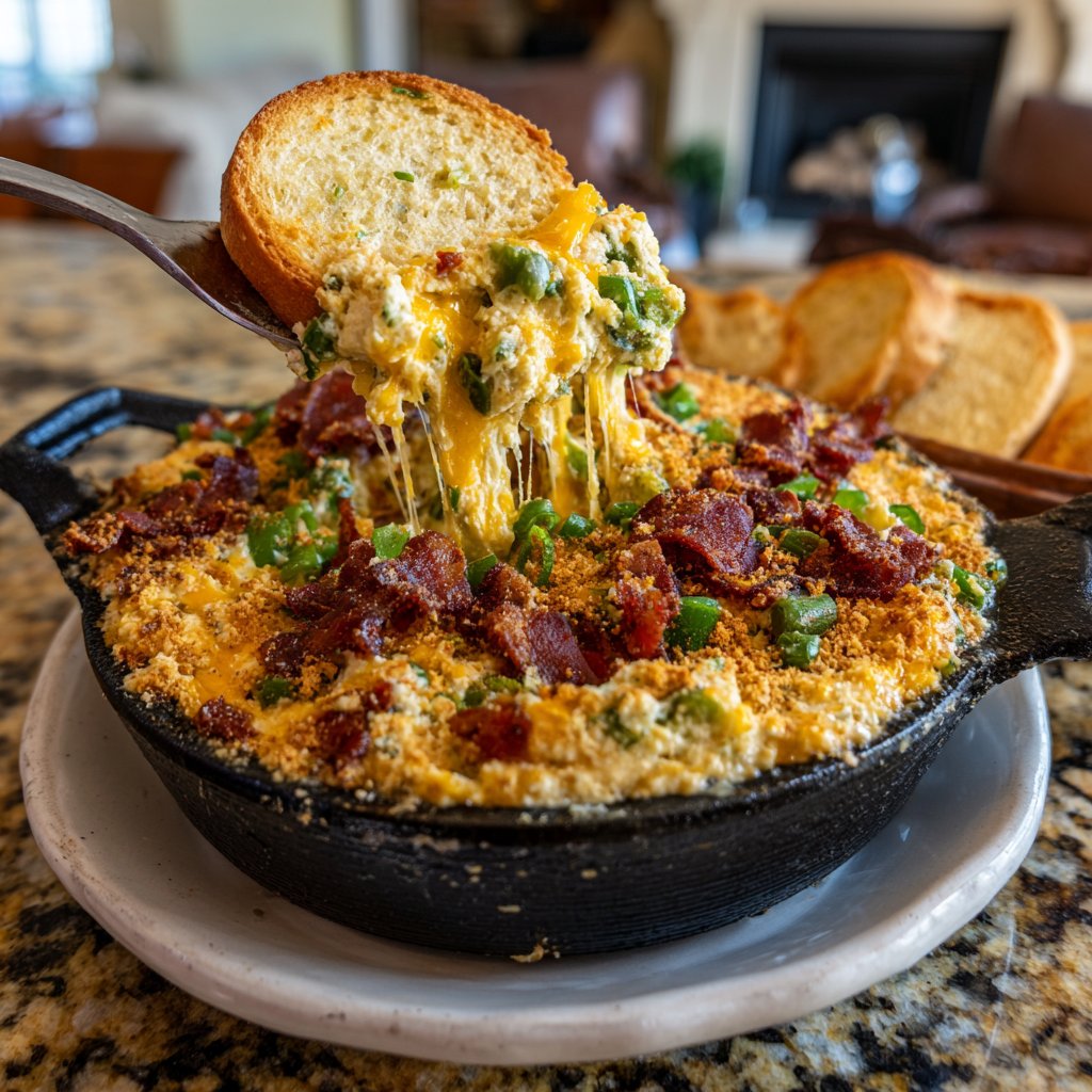 Jalapeño Popper Dip cremig