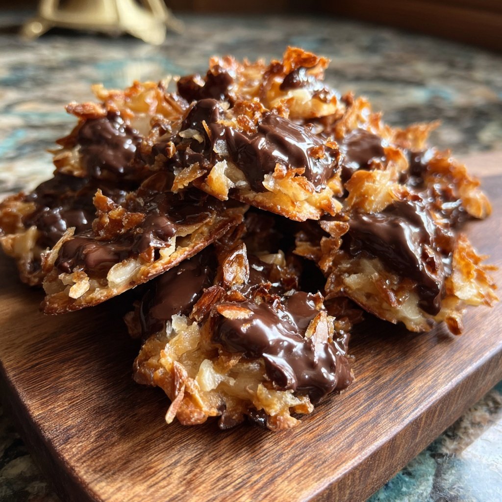 Knusprige Schoko-Gebrannte Mandeln