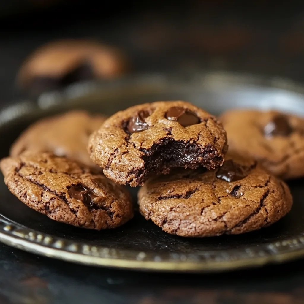Zartschmelzende Brownie-Cookies