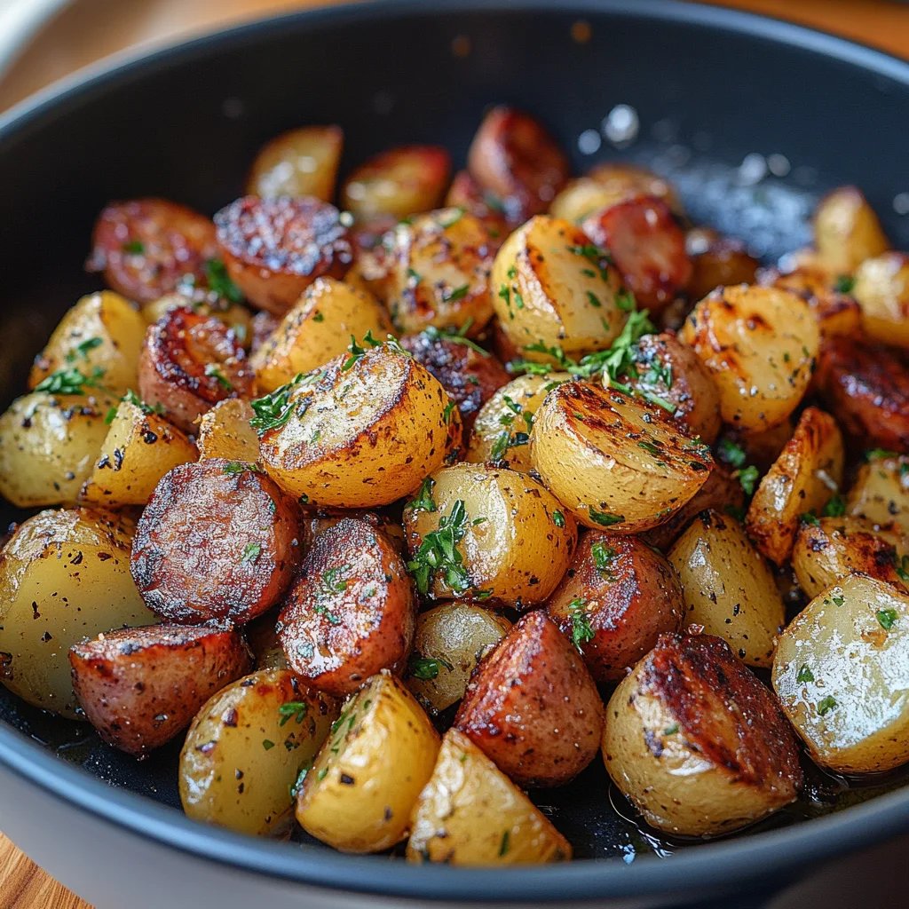 Kartoffeln und Wurst aus der Heißluftfritteuse: Ein Unglaubliches Ultimatives Rezept