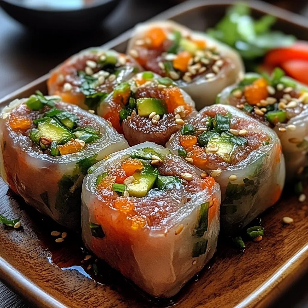 Thailändische Basilikum-Rindfleisch-Rollen: Ein Unglaubliches Ultimatives Rezept