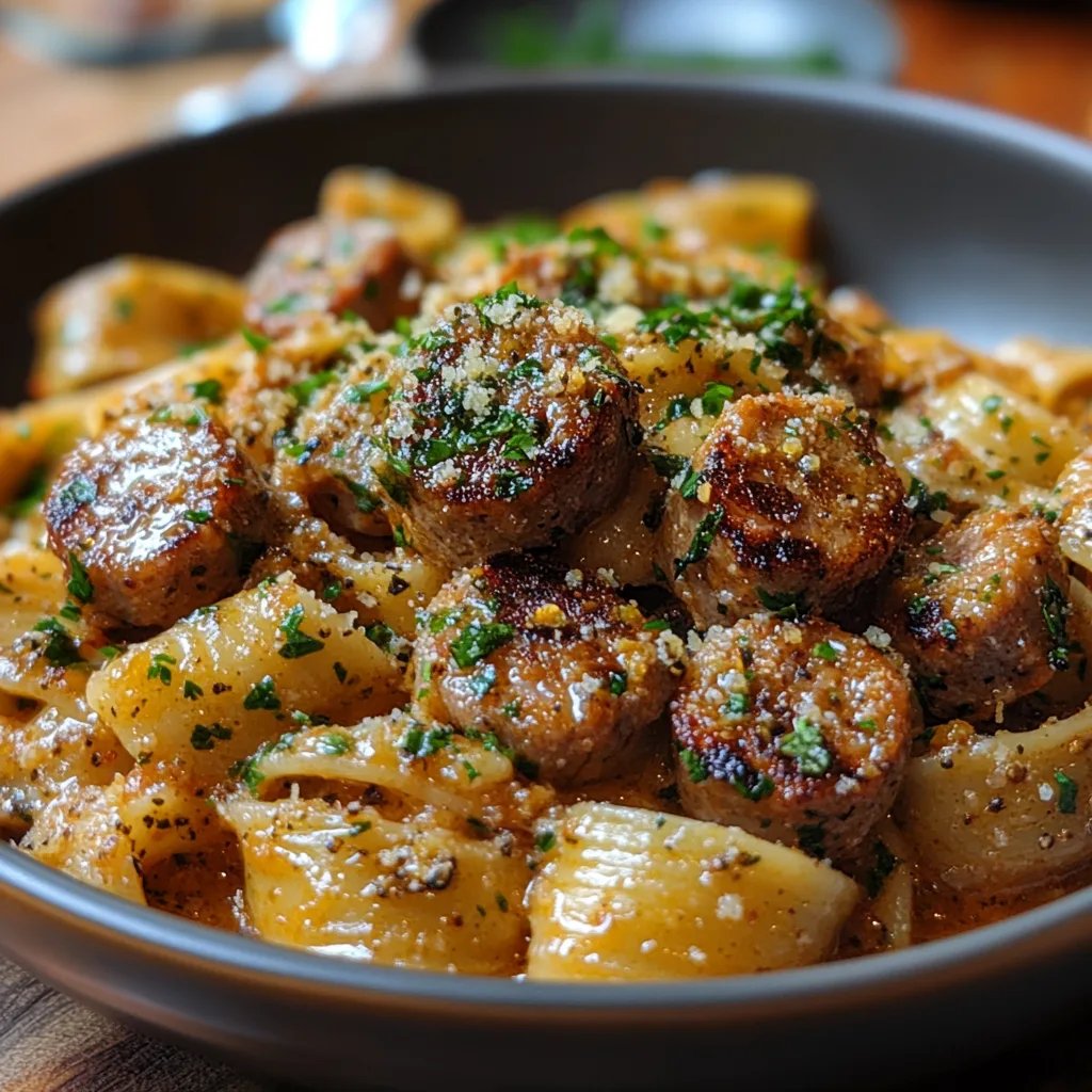 Würzige Wurst- und Zitronennudeln: Ein Unglaubliches Ultimatives Rezept für 5 Sterne!