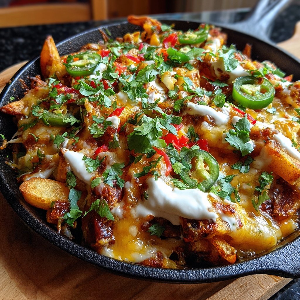 Käse Nacho Pommes Deluxe