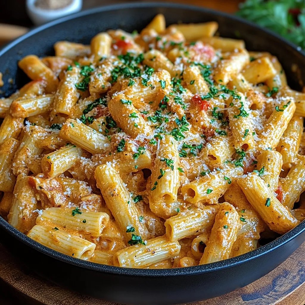 Cremige Thunfisch-Pasta aus einer Pfanne: Ein Unglaubliches Ultimatives Rezept für 4 Personen