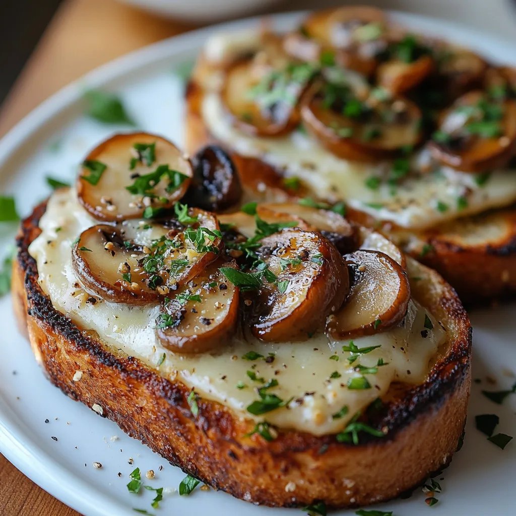 Cremiger Champignon-Toast: Ein Unglaublich Ultimatives Rezept für 4 Personen